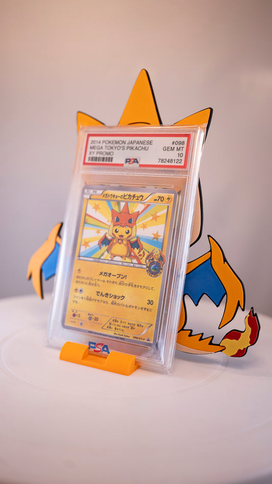 Support + Protection Carte Pokemon - Mega Pikachu Tokyo